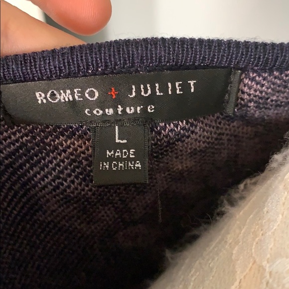 Romeo + Juliet Couture Jacquard Sweater Dress - Picture 6 of 9